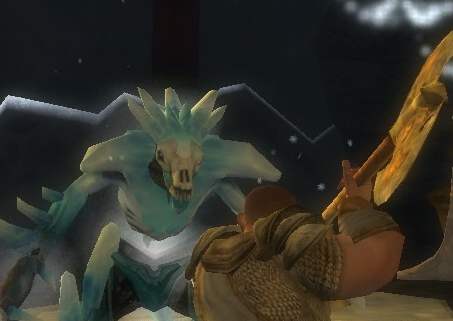 Cultists sacrificed themselves to summon this ice flenser rather than fall victim themselves to dungeonraider's blade.