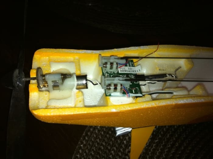 Reverse the process to install the new motor. You may need to slightly turn the propellor to have the gears engage.