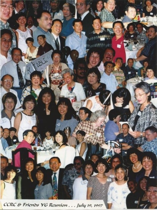 I can't give proper credit, because I'm not sure who took the photo of this Reunion of the Christian Ambassadors.
