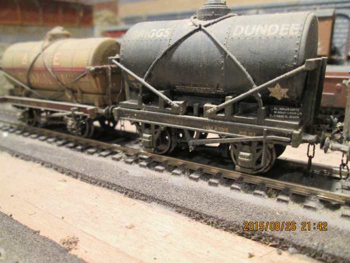 A pair of earlier independent owners' tankers, Briggs of Dundee and Acme (not the ones who supply Wiley Coyote)