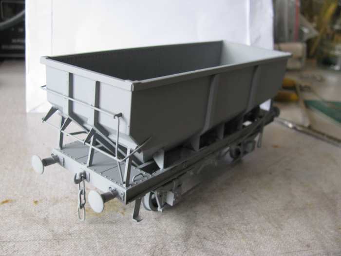 A later version of the 21 ton hopper, with instanter couplings, still retaining grease axleboxes