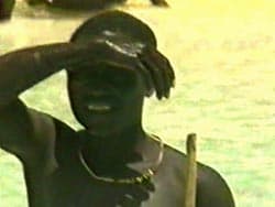 This photo was taken by an Indian vessel attempting a friendly contact in the early 1990's.
