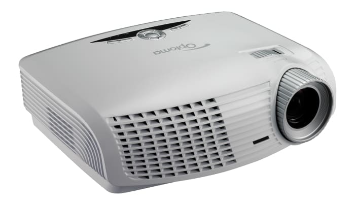 The Optoma HD20 projector supports HDMI, RGB, component and composite connections.