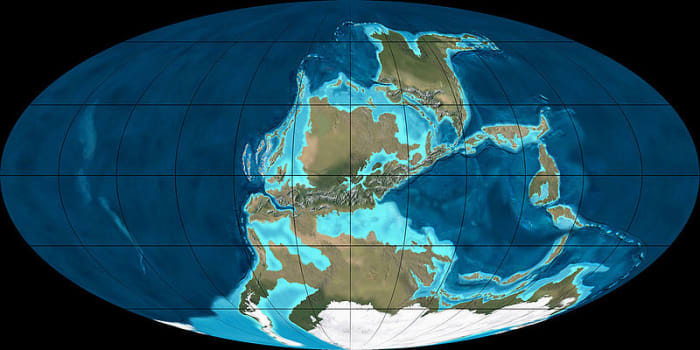 Imaging North America overlapping Eurasia, There would be no sea or oceans to surf for Columbus or Cortez