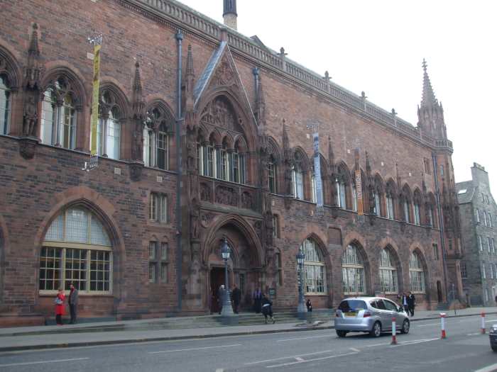The Scottish National Portrait Gallery in Queen Street