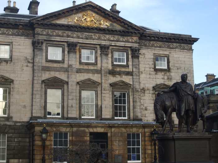 The Royal Bank of Scotland Headquarters in St Andrews Square.