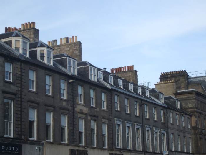 Dormer windows in George Street