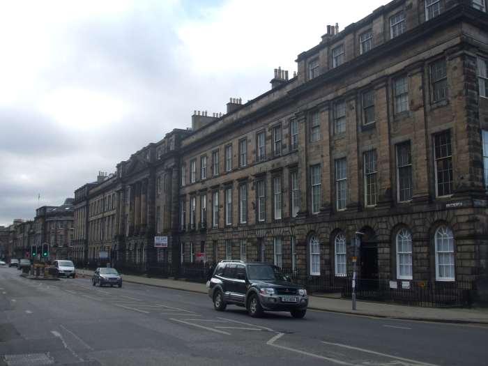 The palatial style of Albyn Place