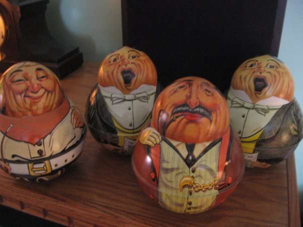 The original ones from 1912 sell at prices ranging from $175 to $480 at auction. The ones shown here are reproductions but are faithful to the originals. (photo used with permission)