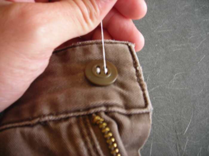 How to Put a Button On Pants HubPages