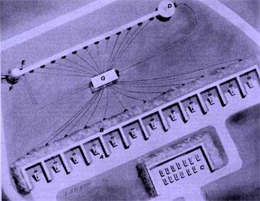 This is a photo of what is described as a suspected Soviet ground based beam weapon. There is no doubt that the US also has such experimental devices.
