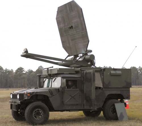 Though not an EMP weapon, this however is a microwave beam weapon in use in battle fields. As a beam weapon it can be aimed and focused on a specific target and cook it from the inside out like a microwave oven. This is used on enemy combatants and c