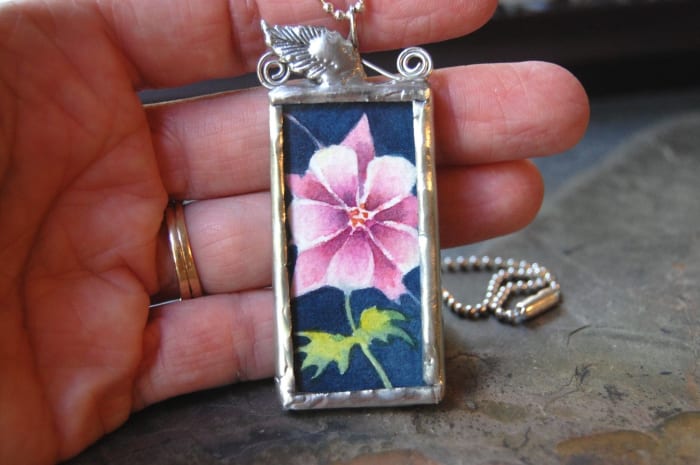 How to Create Soldered Glass Jewelry Pendants Using a ...