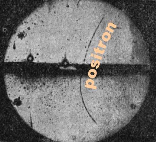 Nobel Carl Anderson's wafer shows objectively that the positron and the electron have diameters greater than zero!