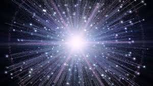 The big bang theory is when the world as we know it started, scientists believe that before everything was in another dimension called a black hole or something like that.