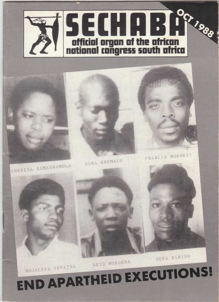 Those who gave their lives for the Poor and still suffering people of South Africa- They should not be forgotten, for their deeds and giving up their live for Freedom