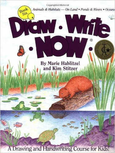 Draw Write Now, Book 6: Animals Habitats -- On Land, Pond & Rivers, Oceans (Draw-Write-Now) by Marie Hablitzel