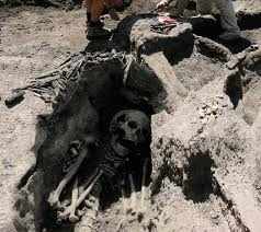 Giants were found all over the earth. Giants were the offspring of fallen angels and human women and are also known as the Nephilim.