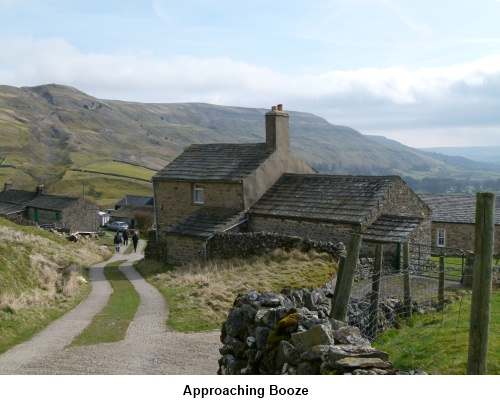 Would you be happy to live in a hamlet called Booze? This one's up in Arkengarthdale near where the road to Barnard Castle turns off from the Muker/Reeth road
