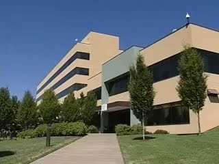 This walk way was well known to workers at the plant although most used a different route from the parking lot. Both routes converged at the door seen in the distance.
