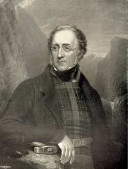 Sir Henry Thomas de la Beche, geologist, 1848 Engraving by William Walker after a painting by HP Bone 1848