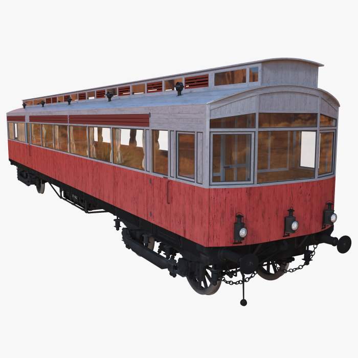 A computer-created image of the 1903 Petrol-electric Autocar in the course of being restored - see also ROPFAMR 24: Autocars, Autocoaches etc. The vehicle is now operational