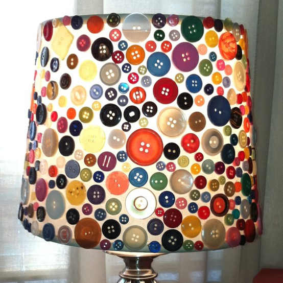 Button Lampshade