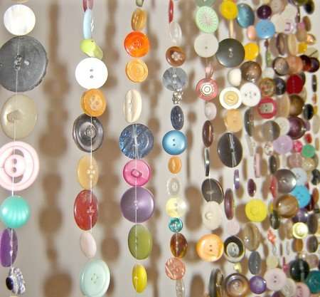 Button Curtains