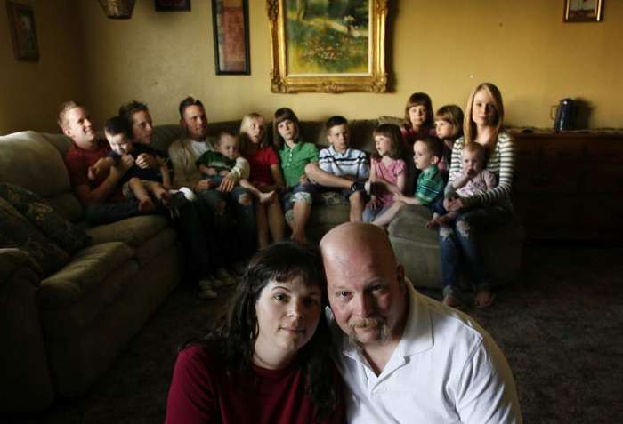 There are men who believe in the philosophy of keeping women barefoot & pregnant. They contend that the SOLE role of women is to be married & to have as many children as possible. Some even see large families as barometers of their masculinity.