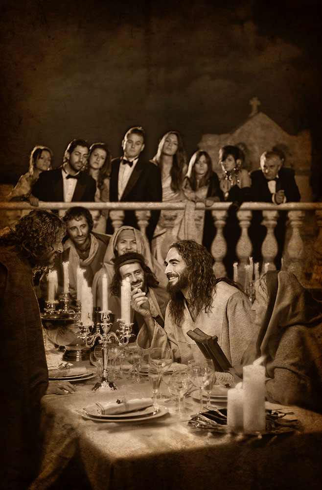 R.S.V.P. A lesson in spiritual etiquette. Parable about A rich man who invite people but no one come and then sent his servants out to invite everyone: the poor, the blind, the lame. "None of those who were invited will ever taste my great feast".