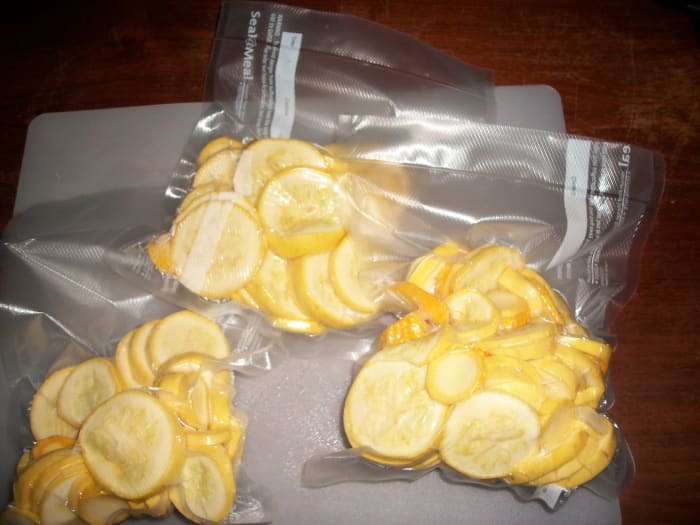Vacuum sealed squash that has not been blanched will last in freezer four to six month.