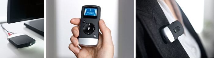 Assistive Listening Devices improve the quality of sound from televisions, music players, and in places with a lot of background noise.