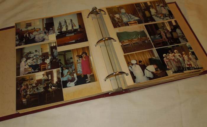 The year before we went to Massachusetts, Jason had studied Carry On, Mr. Bowditch at a Principle Approach school. These pages show the end-of year party based on that them. It all made Jason really want to see Salem.