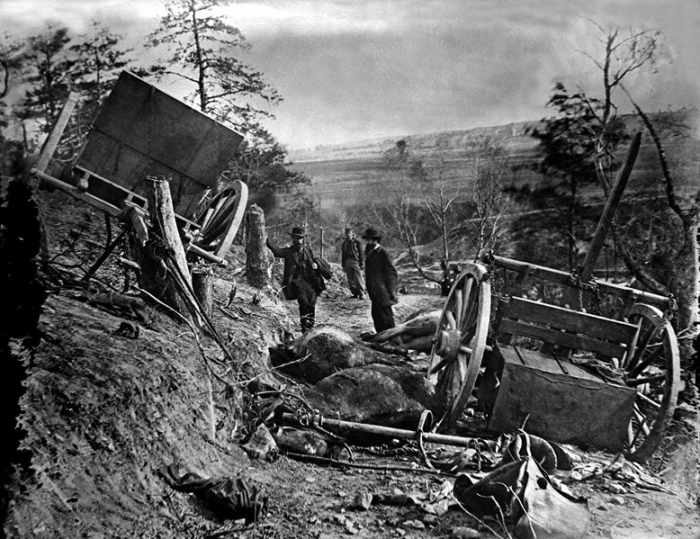 Fredericksburg in 1863- 'Havoc' This image (or other media file) is in the public domain because its copyright has expired. This applies to Australia, the European Union and those countries with a copyright term of life of the author plus 70 years.