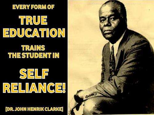 What we do for ourselves depends on what we know of ourselves and what we accept about ourselves" (Timothy Callender) Echoing Clarke's Master Teaching Lessons and Lectures