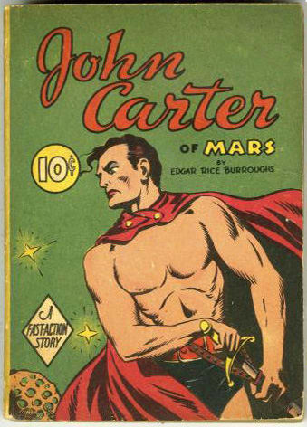 John Carter Of Mars is a character in a series of books written by Edgar Rice Boroughs. This series is widely recognized as an early precursor to modern steampunk.