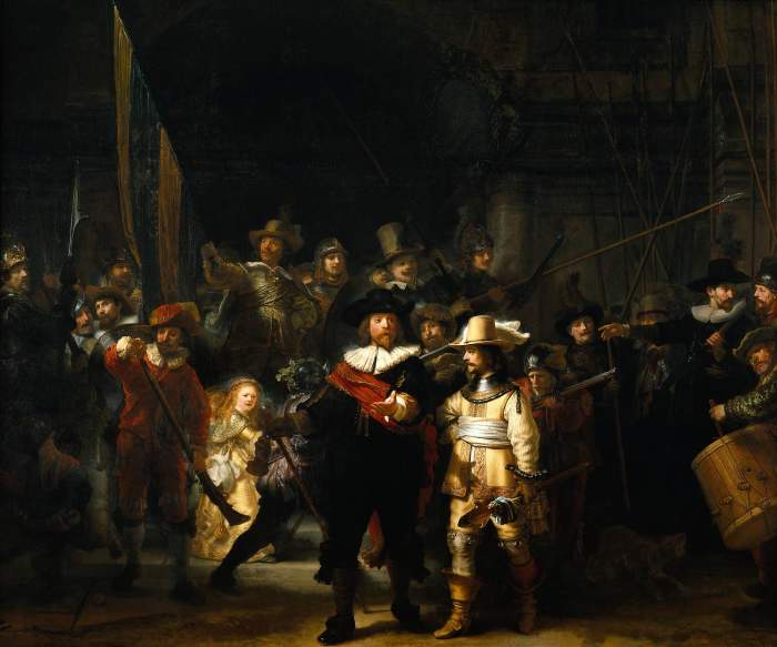 The Company of Frans Banning Cocq and Willem van Ruytenburch, known as the ‘Night Watch’
