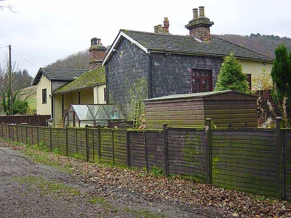 This is the original M&GR station building on the east side of the bridge from the NER one, also now a private residence next to the nature park by the A173