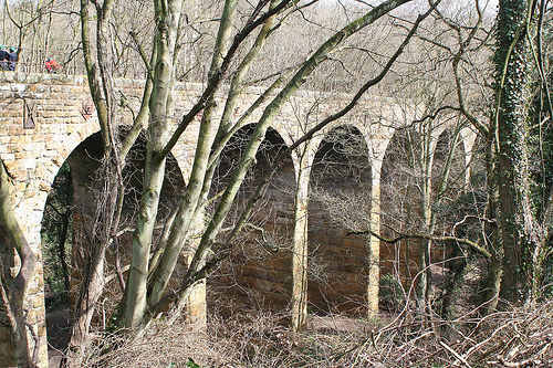 This is Waterfall Viaduct in a more recent view - the structure is listed, i.e., historic structure