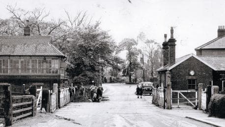 Nunthorpe again, this time in the mid-late 1950s - note the Series II Land rover at the right