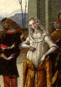 "The Story of the Patient Griselda," one of the tales from the "Decameron." Painted circa 1500, painter unknown.