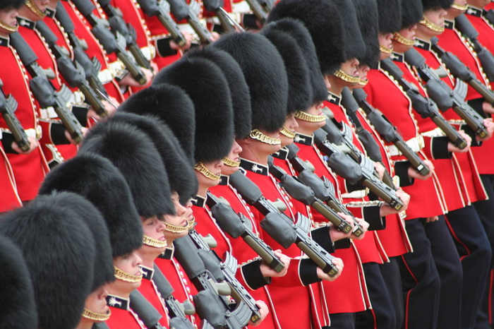 These are of course British soldiers, but I think red would be a good colour for a modern Roman Army, as it represents Mars, the God of War.