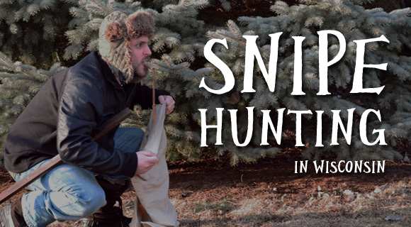 The holding the bag routine of snipe-hunting isn't just big in Wisconsin; it's also a favorite pastime of postal managers everywhere.