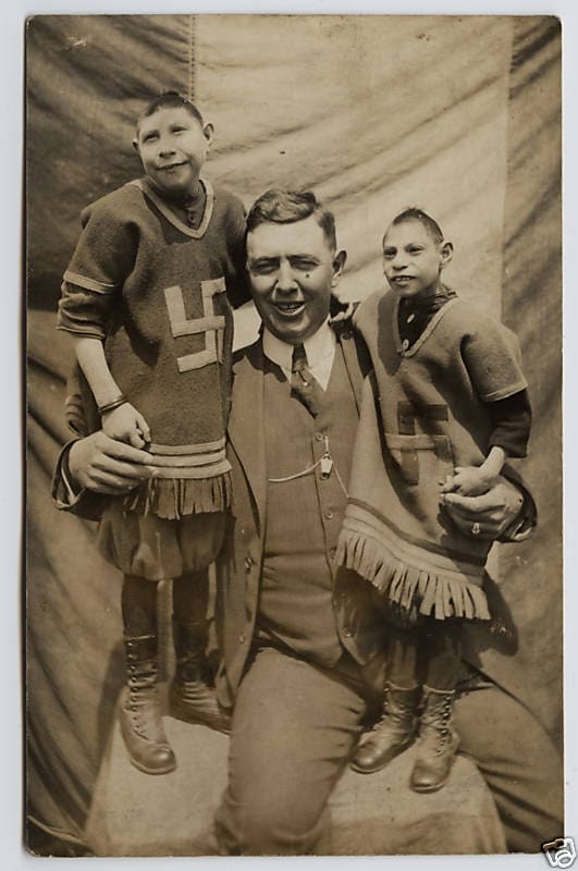 The Jaramillo sisters Natalia (b. 1889) and Aurora (b. 1896) were from Albuquerque, New Mexico. Exactly how they got into show business is unknown but it is this author's studied opinion that everything was done legally with parental approval.