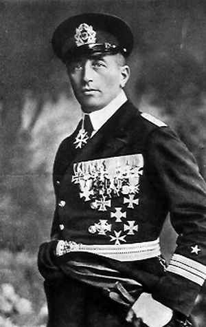 WW1: Felix Graf von Luckner (Count Felix von Luckner) June 9, 1881 - April 13, 1966.