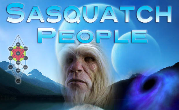 The fourth race of hybrid Humanoids on this planet, were the Sasquatch people, Psychic Warriors and protectors of All Life.