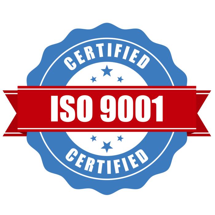 The ISO 9001 requirement is a QMS that companies use to help them consistently provide quality products and services that meet high standards.