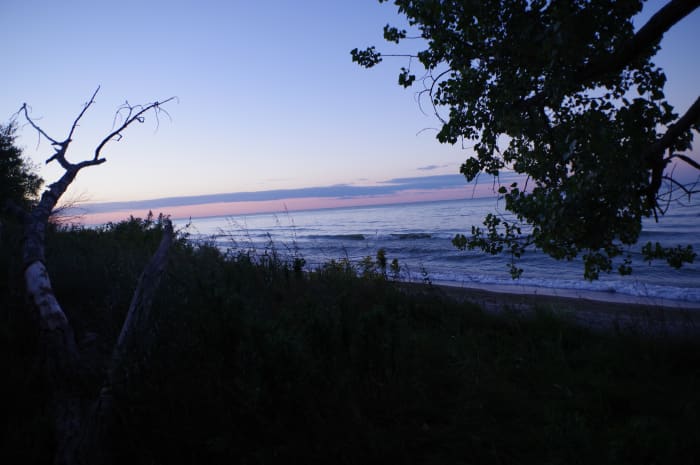 Following the '4 hour rule', we stayed overnight at Darlington Provincial Park in Ontario as well.