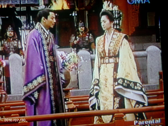 This is when Deokman requested or ordered Bidam to leave Silla,she will order for his return once Silla is settled