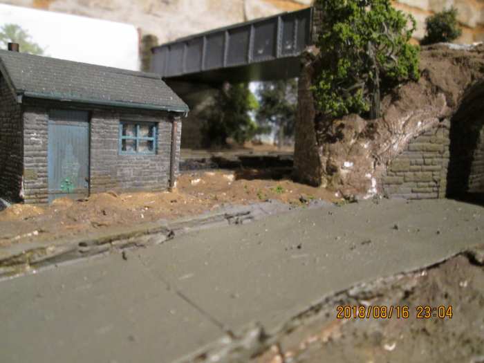 The view past the underpass, toward the occupation bridge - this will be an ideal site for a starter signal or repeater for a starter signal past the bridge